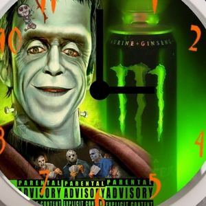 Herman munster led clock